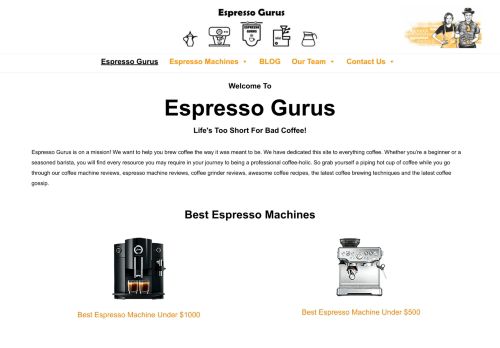 Espresso Gurus | Everything Coffee Lovers Want!
