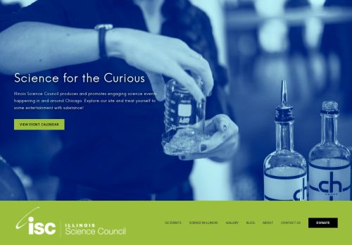 Illinois Science Council - Indulge in Your Scientific Curiosity!
