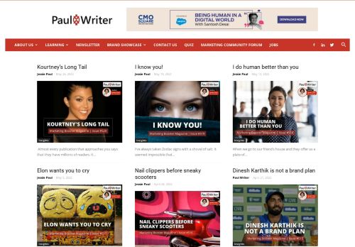 Paul Writer - B2B Agency
