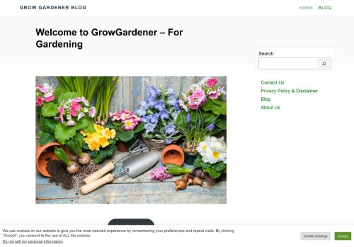 Welcome to GrowGardener - For Your Gardening Inspiration & Growth
