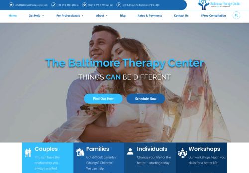 Baltimore Therapy Center | Therapy & Couples Counseling in Baltimore
