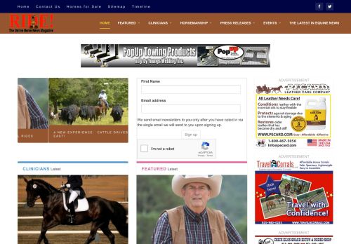 Ride Magazine | The Online Horse News Magazine
