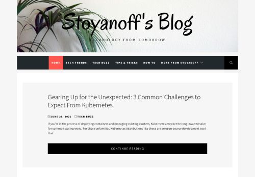 Stoyanoffs Blog - Technology from Tomorrow
