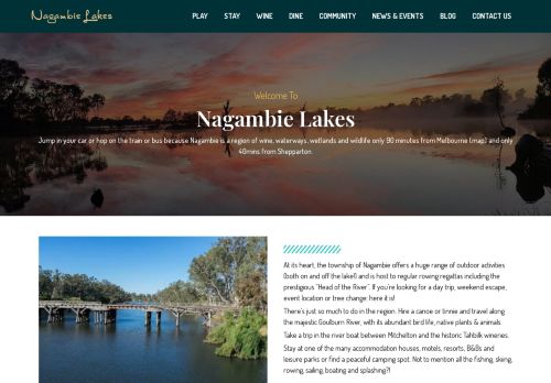 Nagambie Victoria | Visit Nagambie Lakes