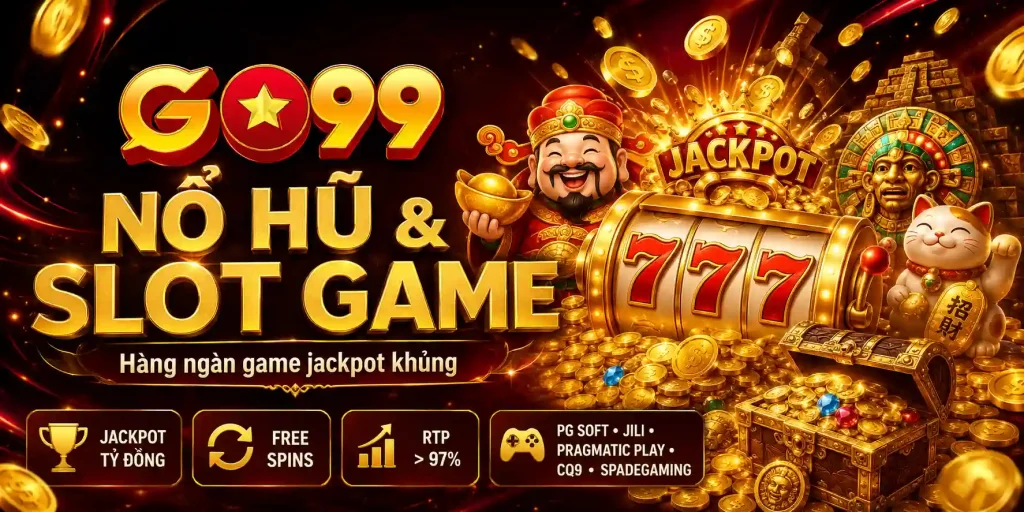 Trang Chủ GO99 16 Nổ Hũ & Slot Game – Hàng ngàn tựa game jackpot khủng