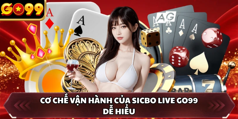 Sicbo Live GO99 - Trải Nghiệm Xúc Xắc Trực Tuyến Hot Nhất 2 Cơ chế vận hành của sicbo live GO99 dễ hiểu
